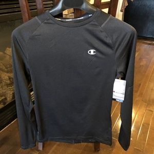 champion performance vapor long sleeve tee